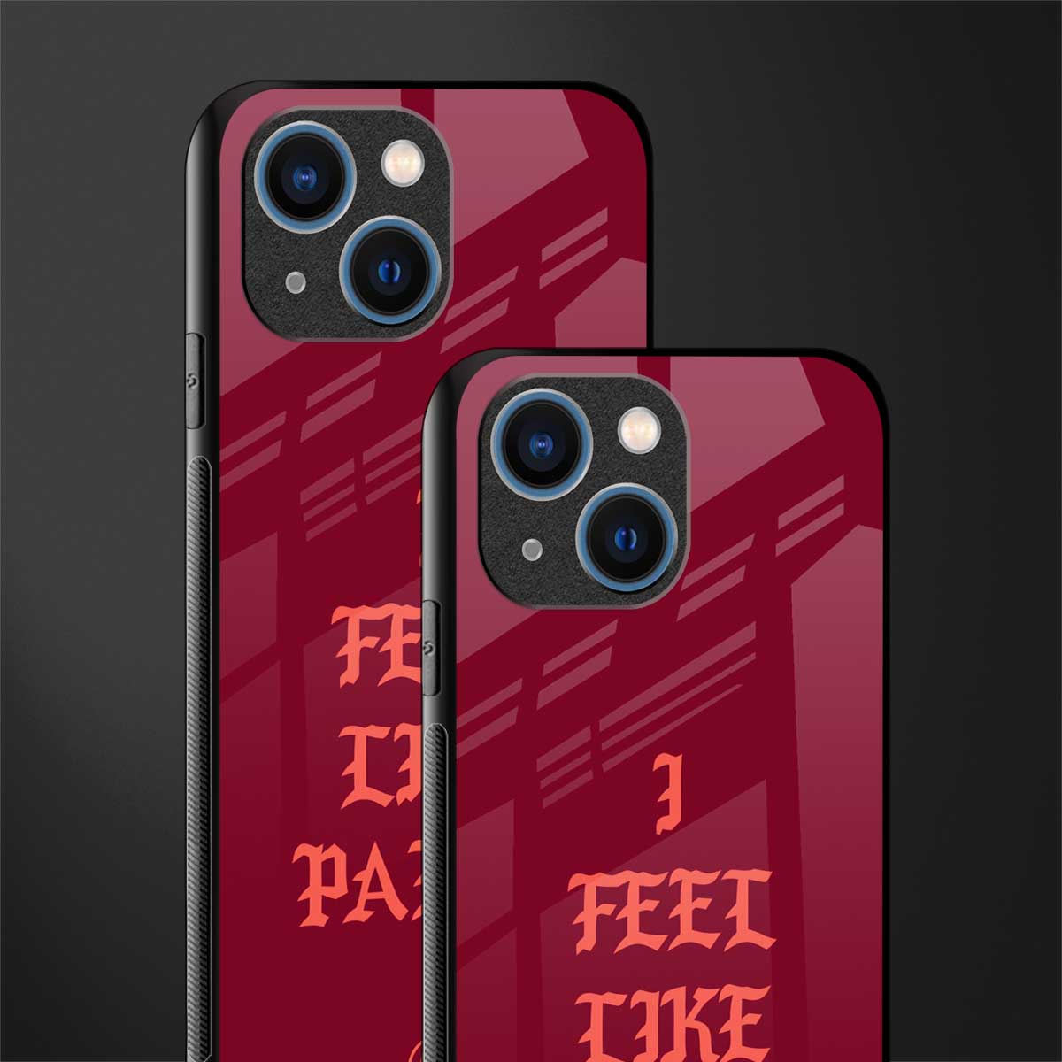 i feel like pablo glass case for iphone 13 mini image-2