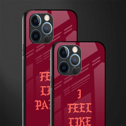 i feel like pablo glass case for iphone 13 pro image-2
