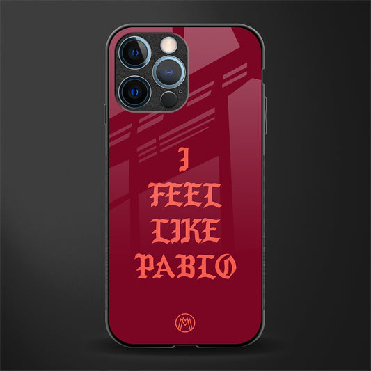 i feel like pablo glass case for iphone 12 pro image