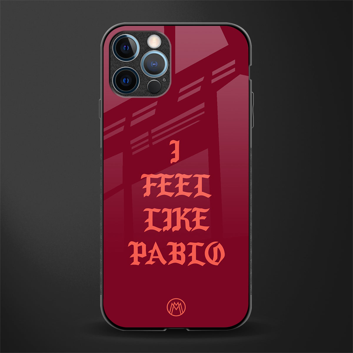 i feel like pablo glass case for iphone 12 pro max image