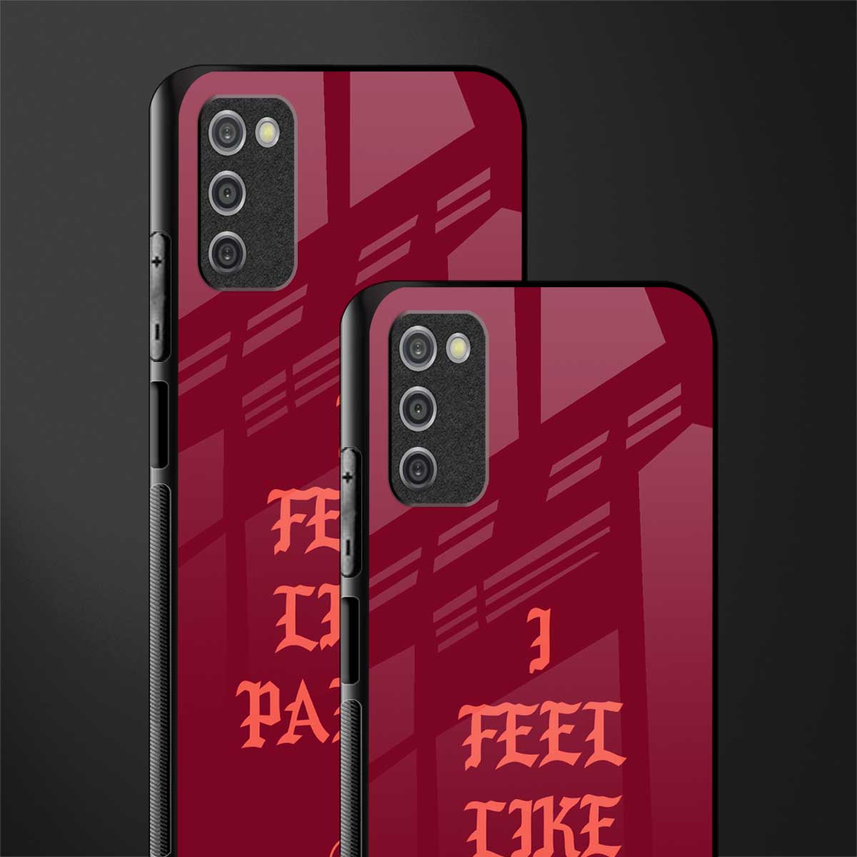 i feel like pablo glass case for samsung galaxy a03s image-2