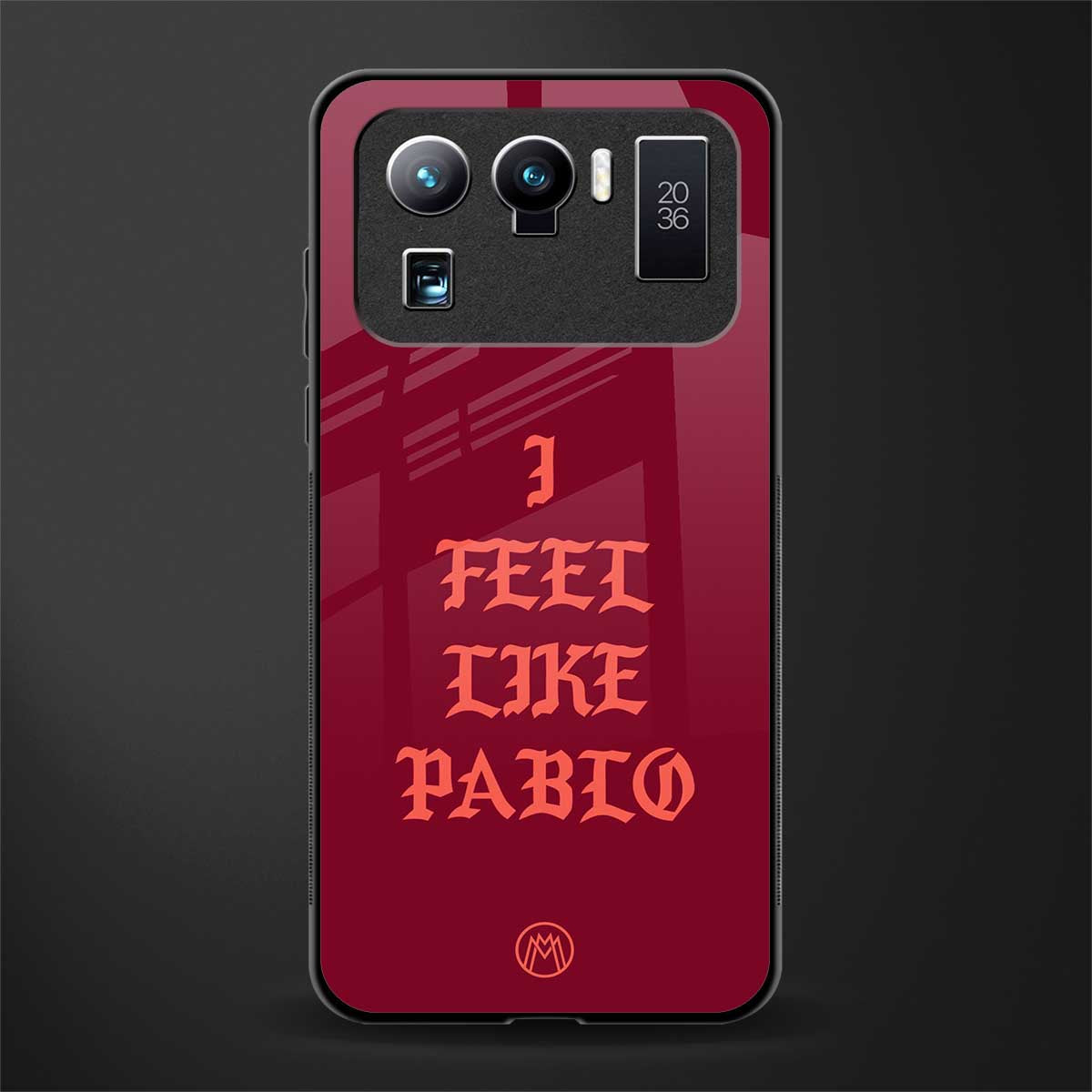 i feel like pablo glass case for mi 11 ultra 5g image