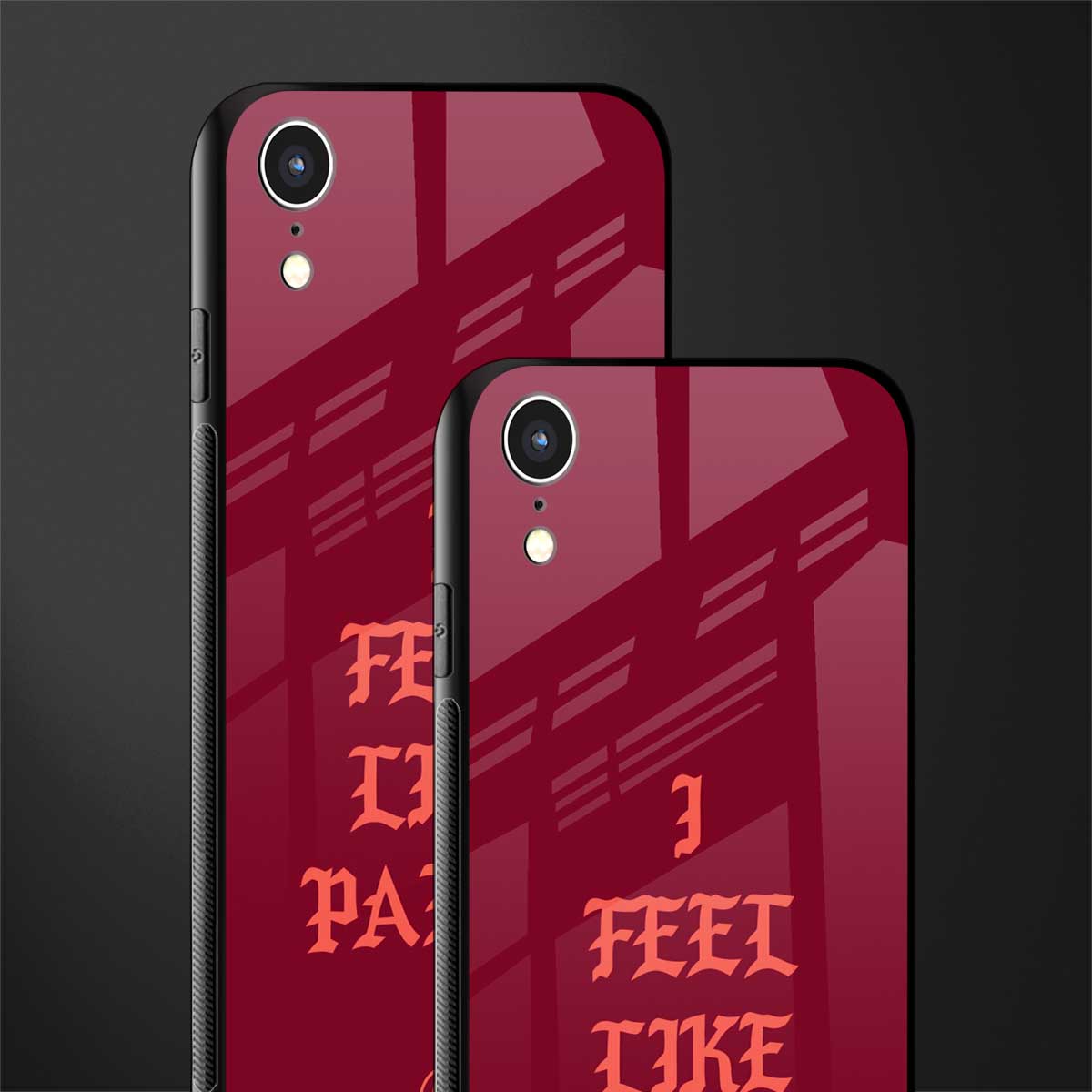 i feel like pablo glass case for iphone xr image-2