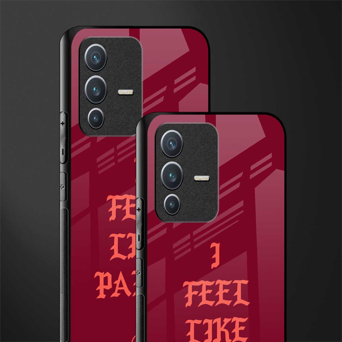 i feel like pablo glass case for vivo v23 5g image-2