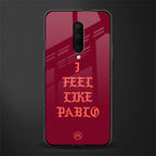 i feel like pablo glass case for oneplus 7 pro image