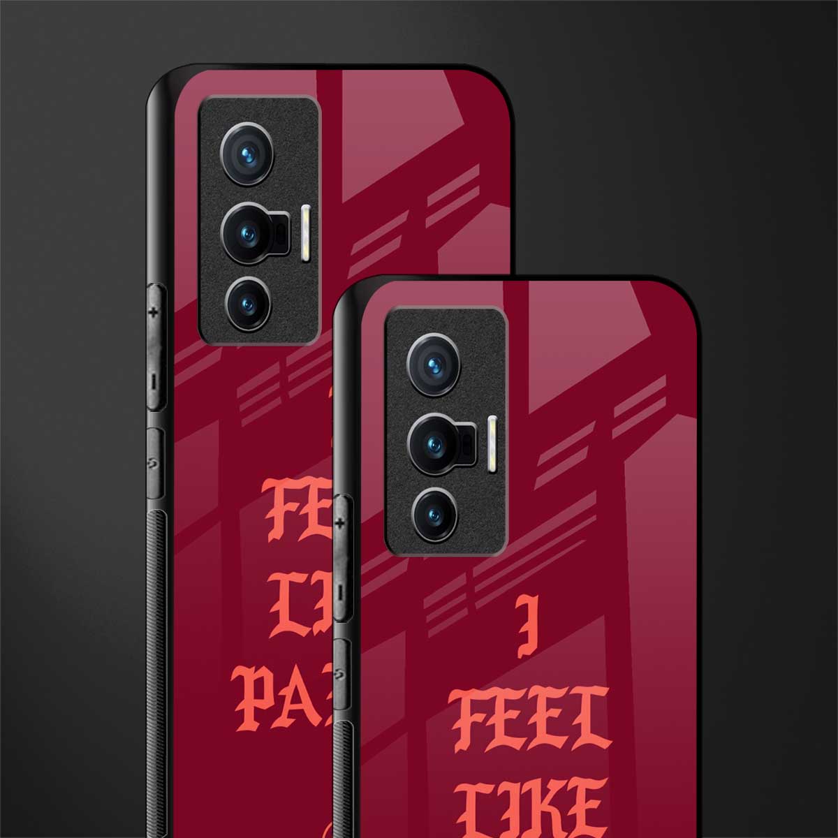i feel like pablo glass case for vivo x70 image-2