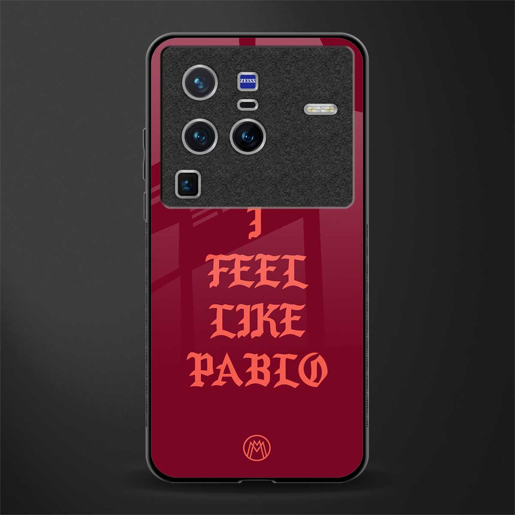 i feel like pablo glass case for vivo x80 pro 5g image