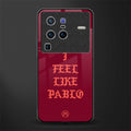 i feel like pablo glass case for vivo x80 pro 5g image