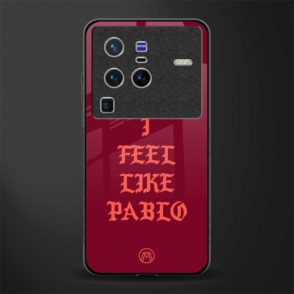 i feel like pablo glass case for vivo x80 pro 5g image