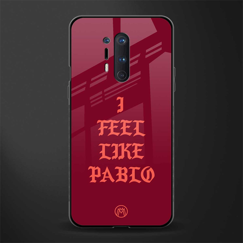 i feel like pablo glass case for oneplus 8 pro image