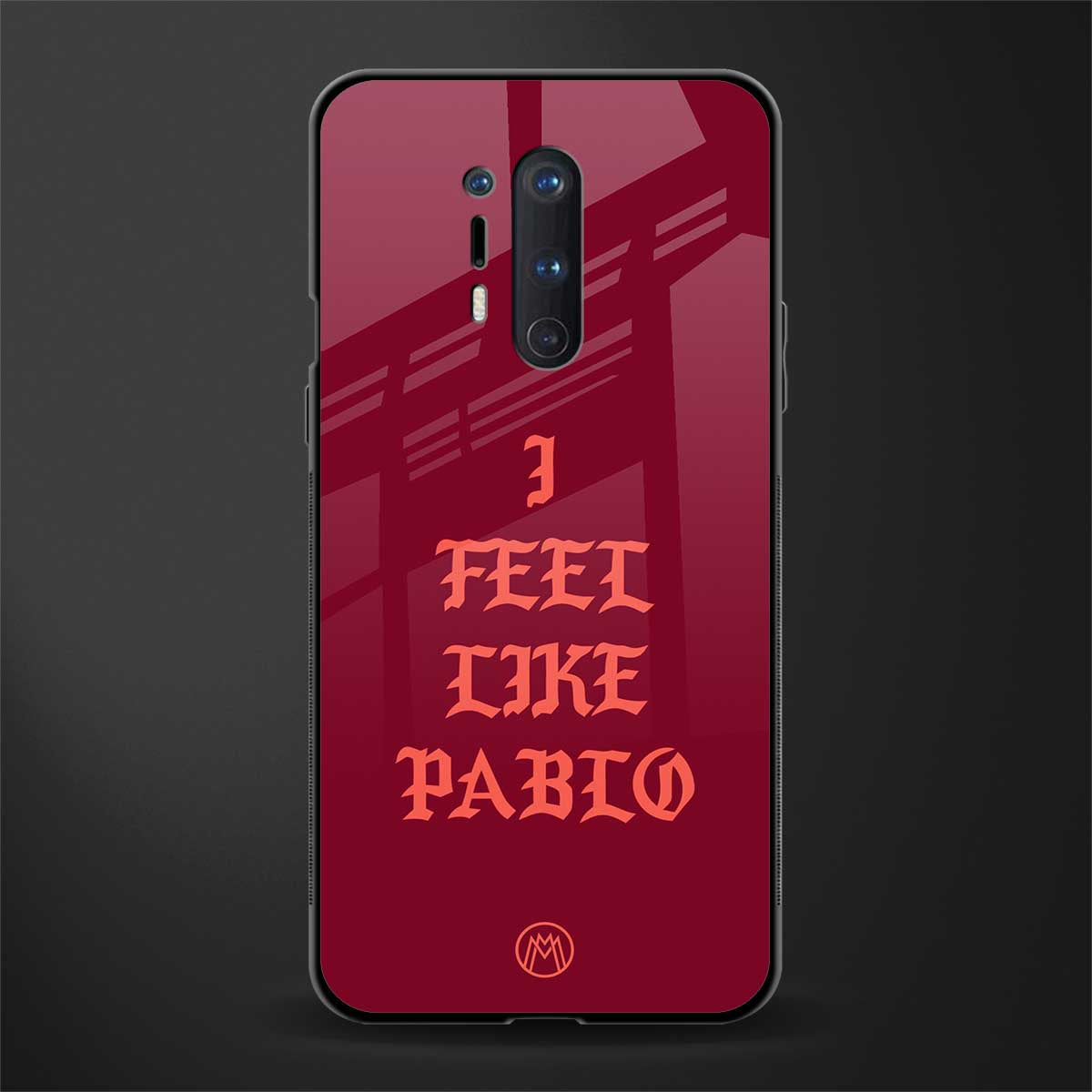 i feel like pablo glass case for oneplus 8 pro image