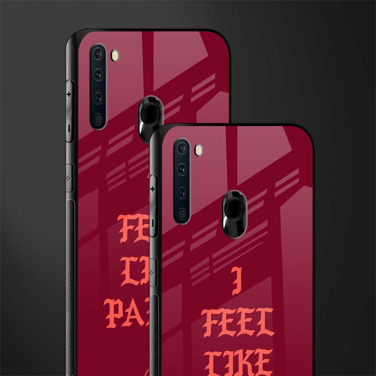 i feel like pablo glass case for samsung a21 image-2