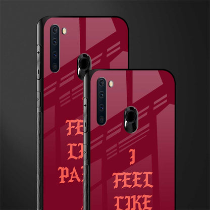 i feel like pablo glass case for samsung a21 image-2