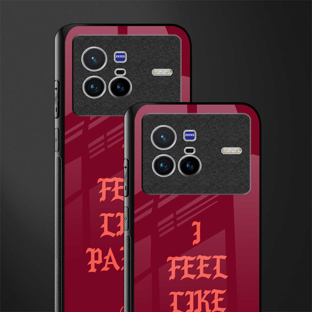 i feel like pablo glass case for vivo x80 image-2