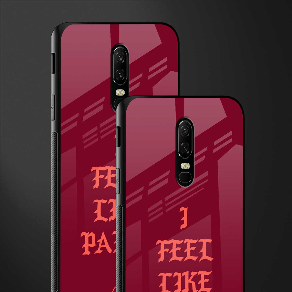 i feel like pablo glass case for oneplus 6 image-2