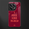 i feel like pablo back phone cover | glass case for oneplus 11r