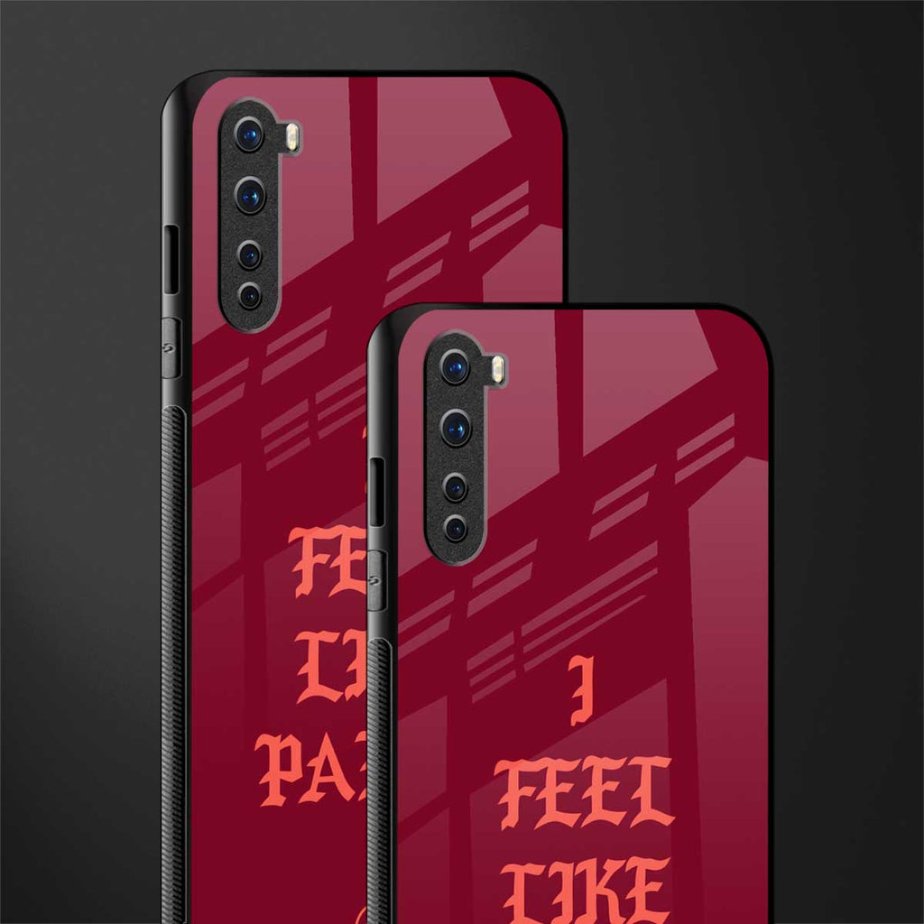 i feel like pablo glass case for oneplus nord ac2001 image-2