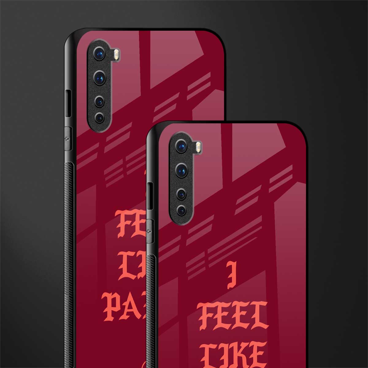 i feel like pablo glass case for oneplus nord ac2001 image-2
