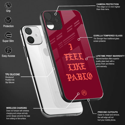 i feel like pablo glass case for iphone 13 mini image-4