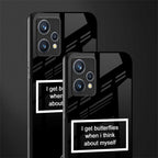 i get butterflies black edition glass case for realme 9 pro plus 5g image-2