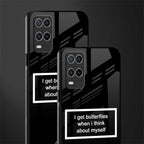 i get butterflies black edition glass case for oppo a54 image-2