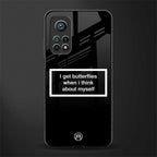 i get butterflies black edition glass case for mi 10t 5g image