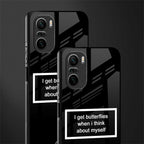 i get butterflies black edition glass case for mi 11x 5g image-2