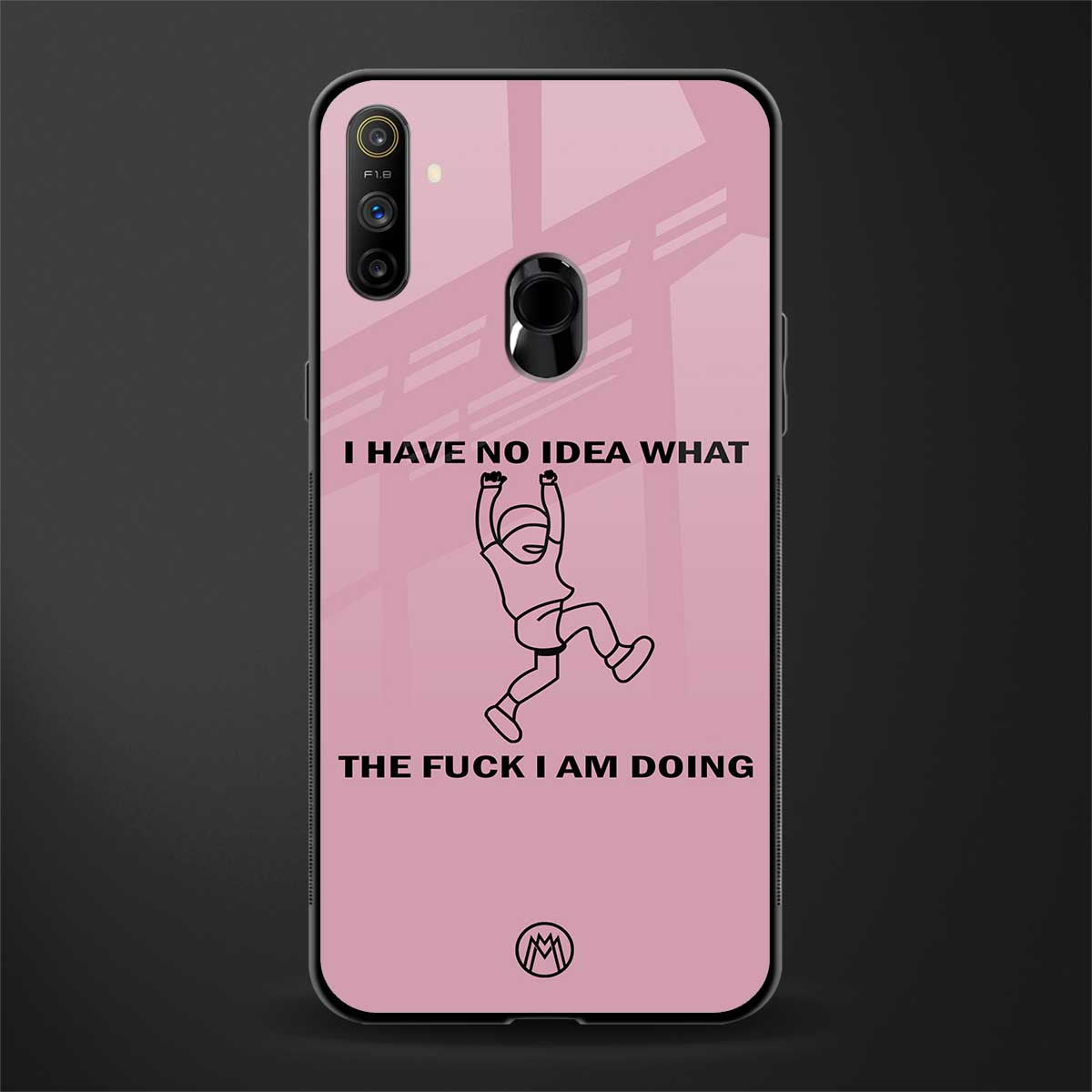 i have no idea glass case for realme narzo 20a image