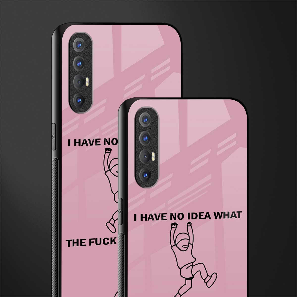 i have no idea glass case for oppo reno 3 pro image-2