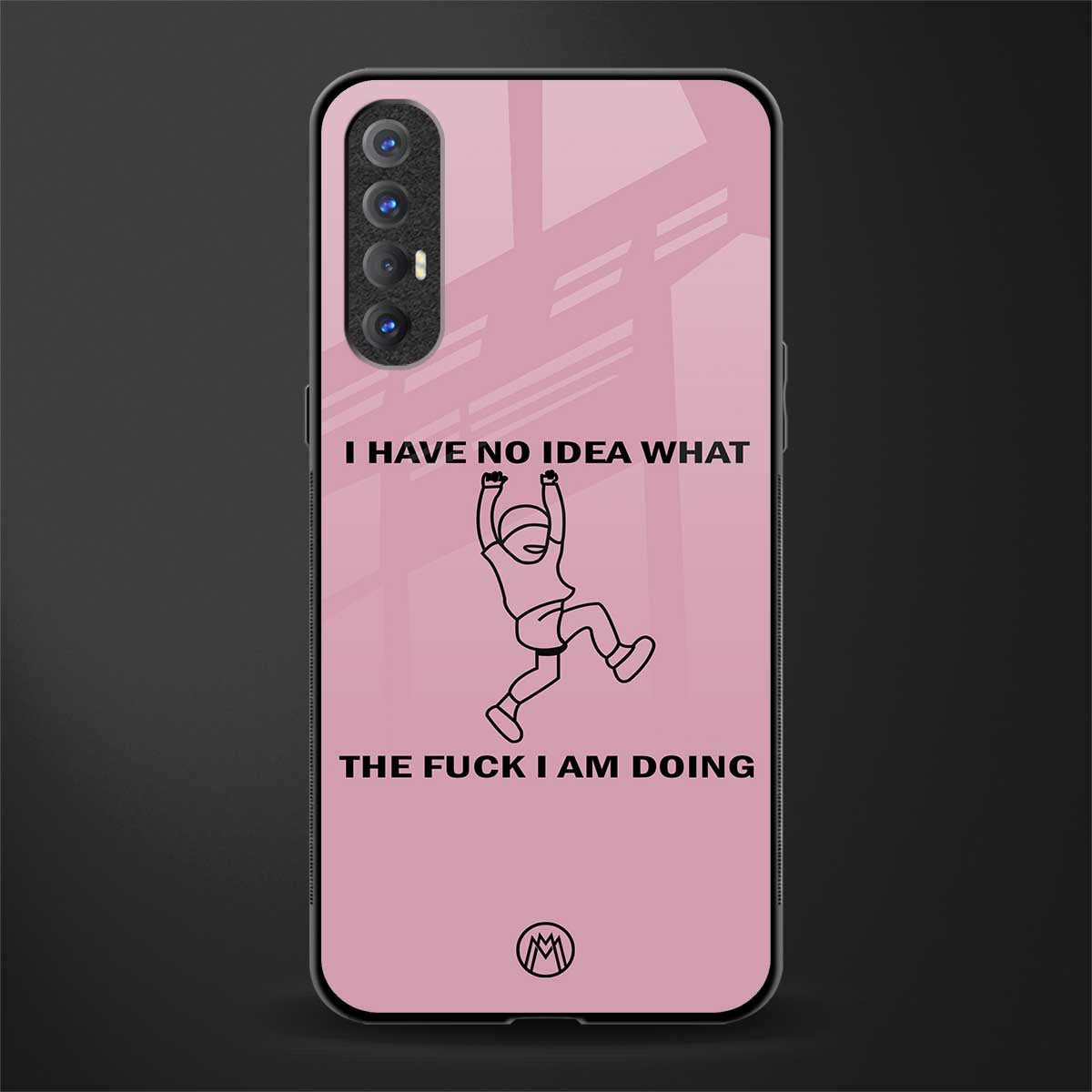 i have no idea glass case for oppo reno 3 pro image