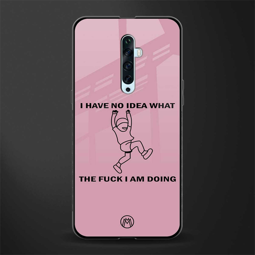 i have no idea glass case for oppo reno 2f image