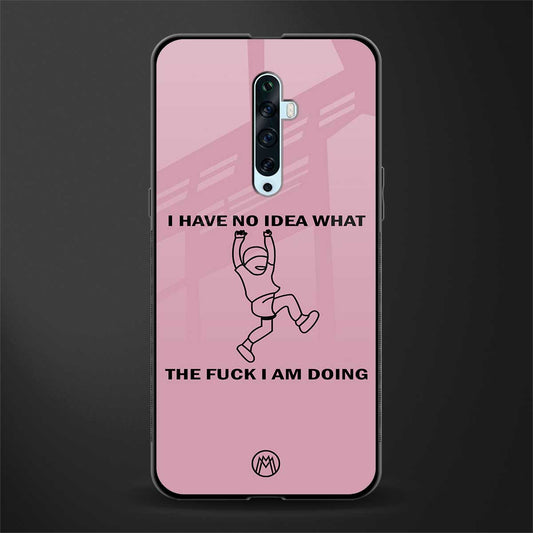 i have no idea glass case for oppo reno 2f image