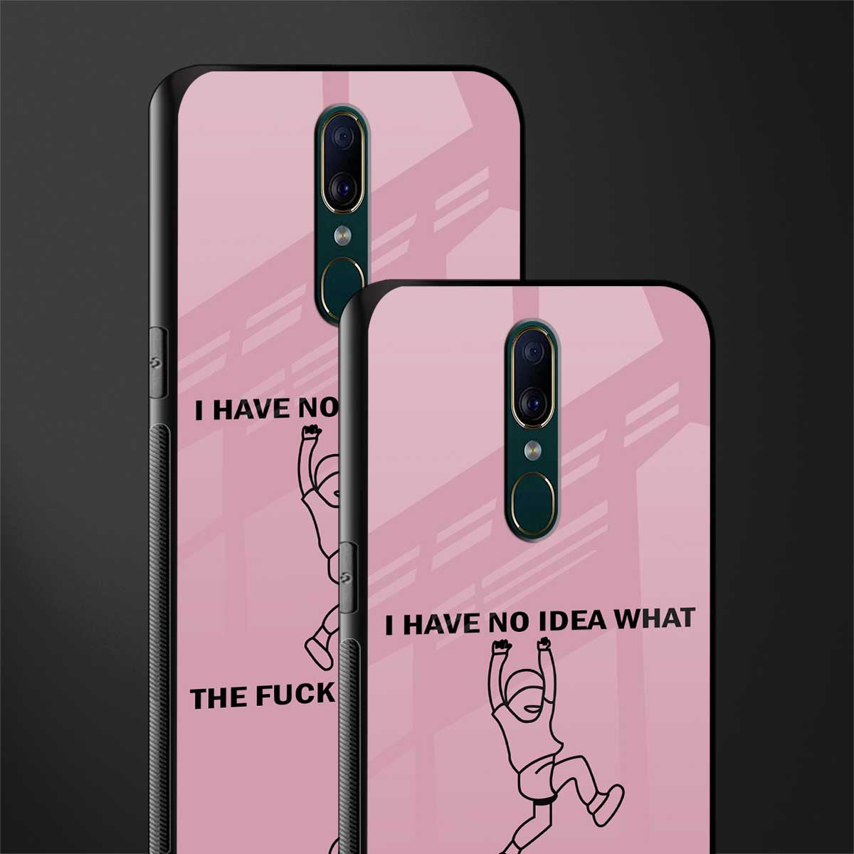 i have no idea glass case for oppo a9 image-2
