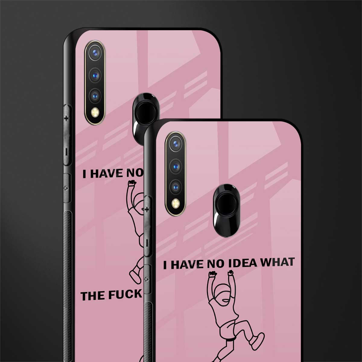 i have no idea glass case for vivo u20 image-2