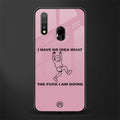 i have no idea glass case for vivo u20 image
