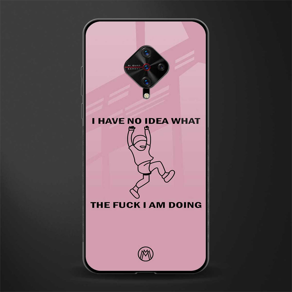 i have no idea glass case for vivo s1 pro image