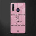 i have no idea glass case for vivo z1 pro image
