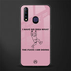 i have no idea glass case for vivo z1 pro image
