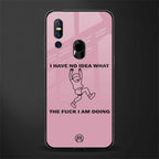 i have no idea glass case for vivo v15 image