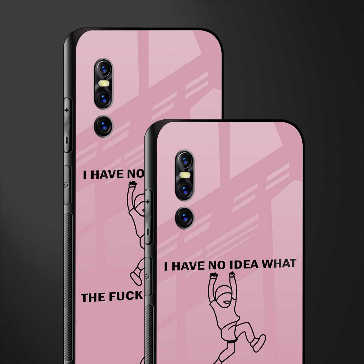 i have no idea glass case for vivo v15 pro image-2