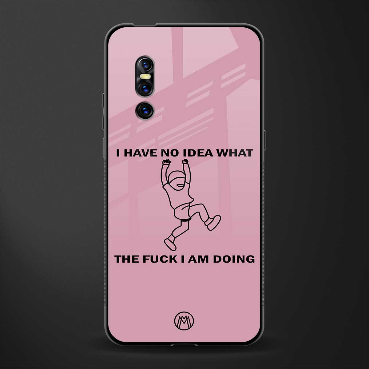 i have no idea glass case for vivo v15 pro image