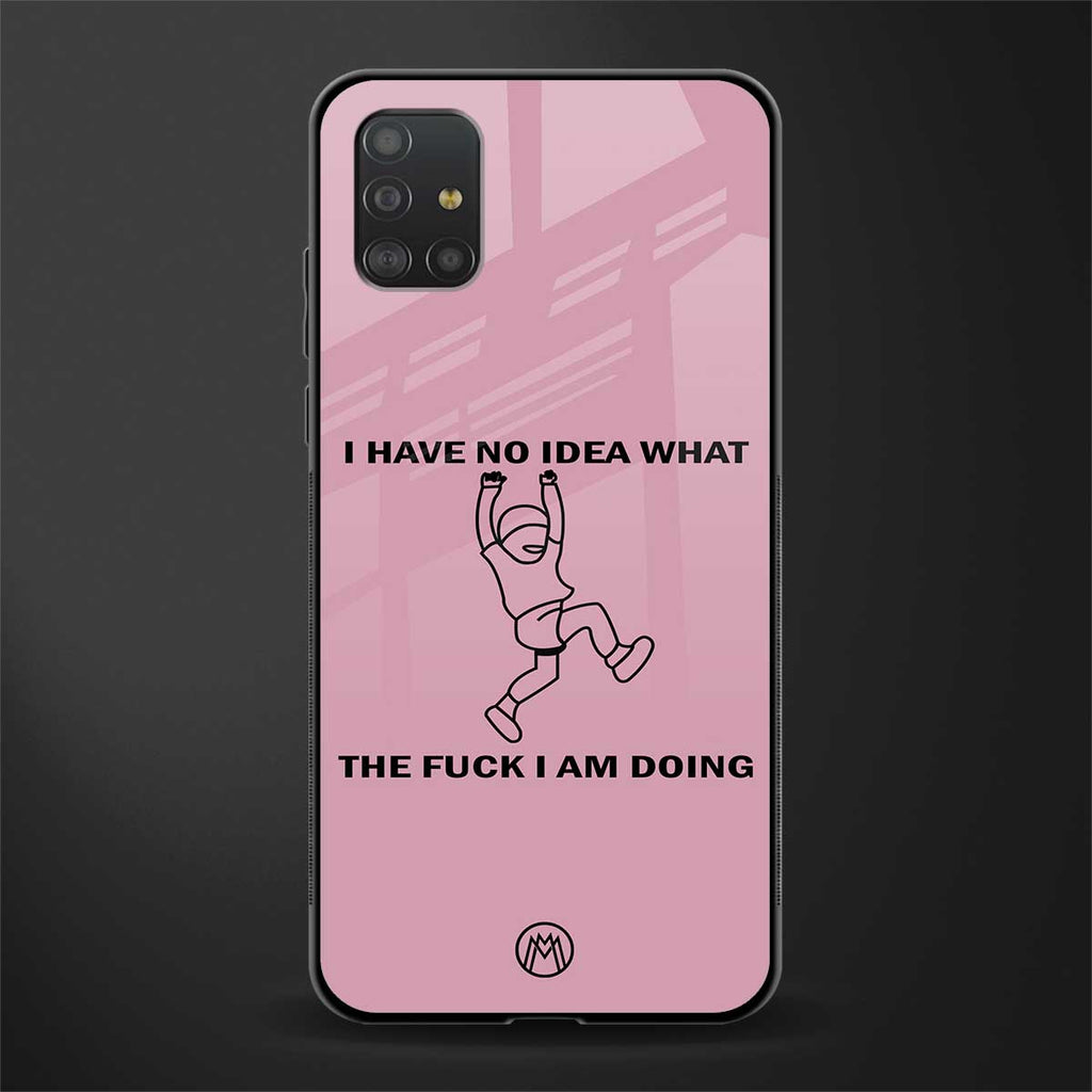 i have no idea glass case for samsung galaxy a51 image