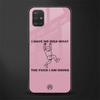 i have no idea glass case for samsung galaxy a51 image