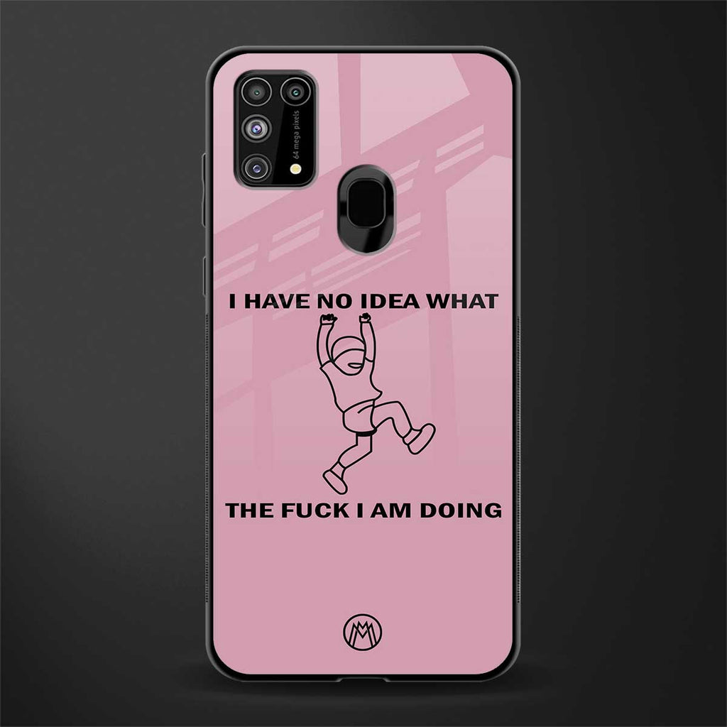 i have no idea glass case for samsung galaxy f41 image