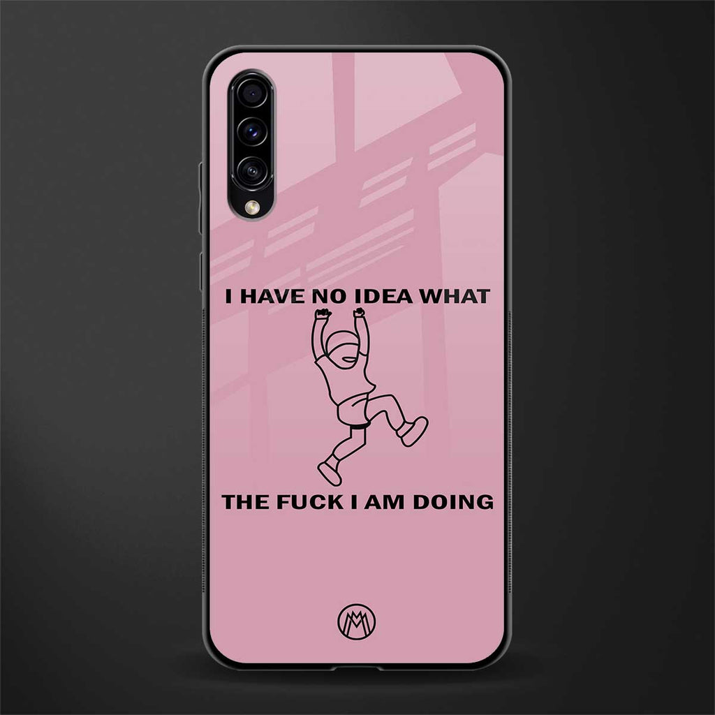 i have no idea glass case for samsung galaxy a50s image