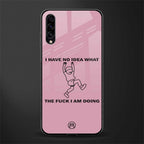 i have no idea glass case for samsung galaxy a50s image