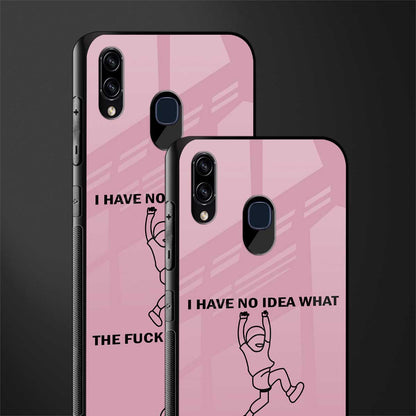 i have no idea glass case for samsung galaxy a20 image-2
