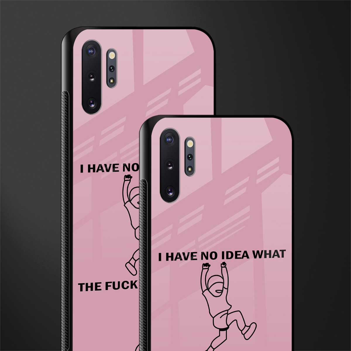 i have no idea glass case for samsung galaxy note 10 plus image-2