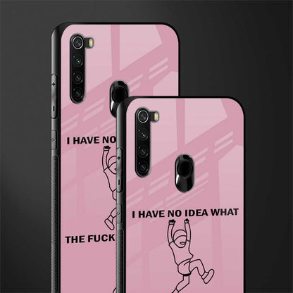 i have no idea glass case for redmi note 8 image-2