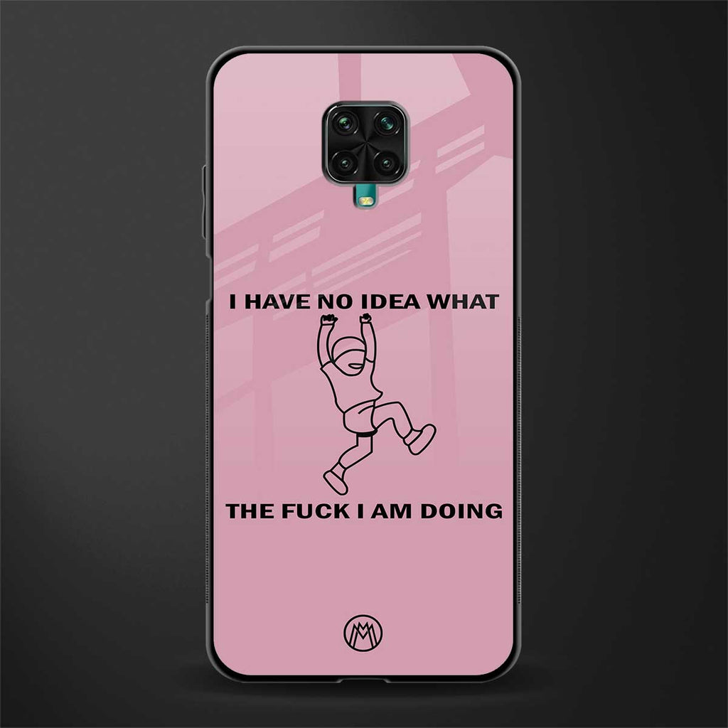 i have no idea glass case for poco m2 pro image